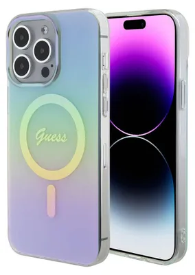 Immagine prodotto di Guess Guhmp15Xhitsq Custodia rigida per Iphone 15 Pro Max Turkusowy/Turchese Iml Iridescente Magsafe