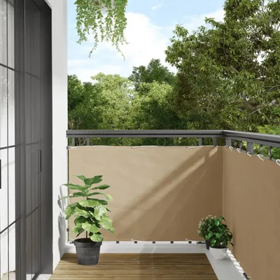 Obrázek produktu pro Maison Exclusive – Ochrana soukromí na balkon Béžová 90 x 300 cm Oxfordská tkanina
