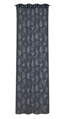 Produktbild von Ösenschal BxH 140x245cm Schal Gardine Leinen Evander blau natur Vorhang