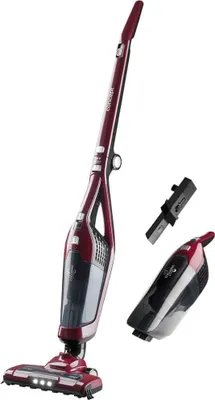 Obrázok produktu pre CONCEPT VP4136, tyčový vysávač 2 v 1, bezvreckový, čierny, červený, 600 l, na suché a mokré vysávanie, 80 dB