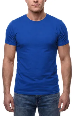 Produktbild von Mivaro Herren T-Shirt Basic mit Rundhals – 100% Baumwoll Shirt für Alltag, Freizeit und Sport, atmungsaktiv, Regular Fit, weiß, bis 5XL