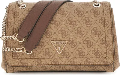 Zdjęcie produktu dla GUESS HWBG9672210 NOELLE II CNVRTBLE XBODY FLAP Woman Handtasche latte logo brązowy