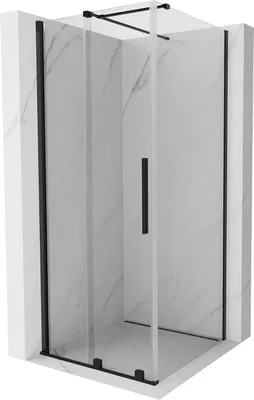 Zdjęcie produktu dla Mexen Velar kabina prysznicowa rozsuwana 120 x 120 cm, transparent, czarna - 871-120-120-01-70