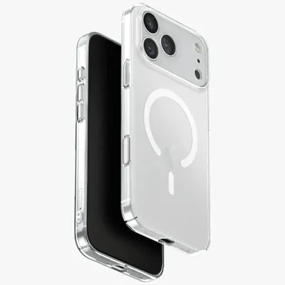 Immagine prodotto di Custodia Uniq Airsuit per Iphone 17 Pro Max con ricarica Magclick - Trasparente