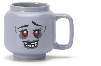 Produktbild von LEGO Kaffeetasse ZOMBIE 255 ml grau im Karton