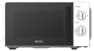 Produktbild von ECG MTM 2075 IW, Arbeitsplatte, Solo-Mikrowelle, 20 l, 700 W, Drehregler, Weiß