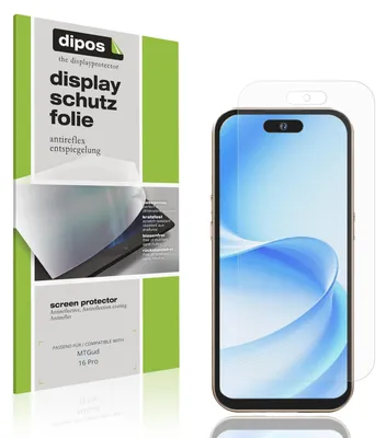 Image de 4x Film de protection d'écran pour MTGud 16 Pro protecteur antireflet dipos