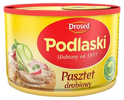 Produktbild von Pasztet PODLASKI drobiowy 155g