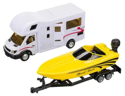 Produktbild von Wohnmobil+Bootshänger 36cm Freilauf
