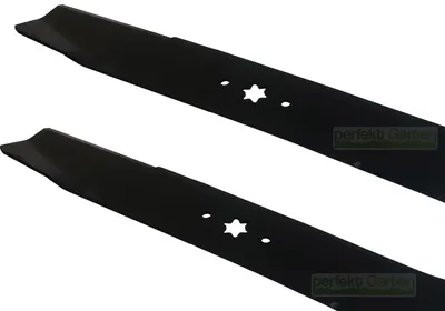 Image de 107 CM Jeu de lames pour MTD, WOLF GARTEN Tracteur de pelouse AG6145 8155 H165, 742-0674