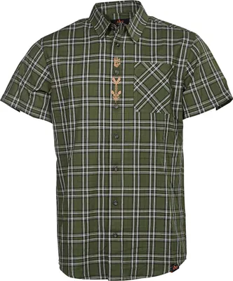 Produktbild von il Lago Prestige Hemd Hirsch Herren (Oliv) Größe 5XL