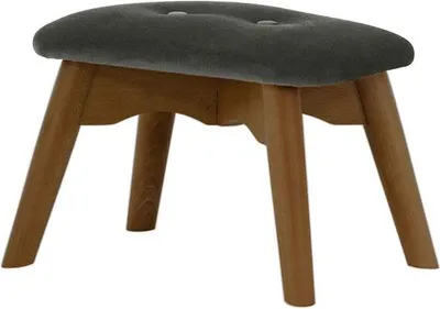 Image de Repose-pied Ducan Mini Velvet-Kronos 22-Chêne foncé