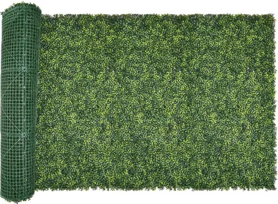 Zdjęcie produktu dla Sztuczny żywopłot Sztuczna ściana roślin Ekran prywatności PE 3000x1000x45mm