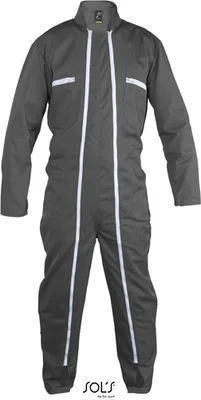 Immagine prodotto di SOLs ProWear 80901 | Tuta da lavoro Jupiter Pro - Lavabile fino a 60 °C - Colore: Grigio scuro (tinta unita) - Taglia: S (38/40)