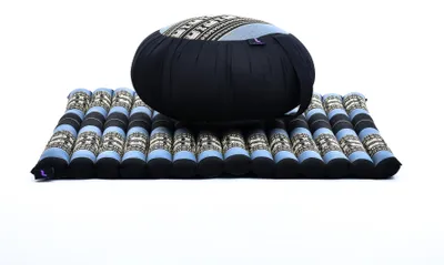 Produktbild von Leewadee Zafu & Zabuton Meditationsset 70 x 70 cm Kapok Meditationskissen