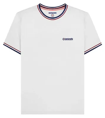 Produktbild von Lambretta - "SS25" T-Shirt für Herren LB270 (XXL) (Weiß/Marine/Rot)