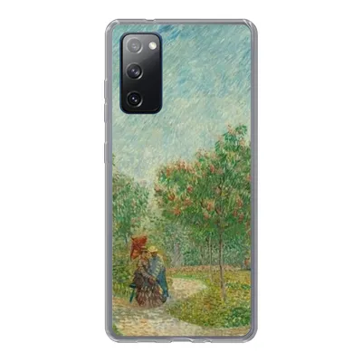 Produktbild von MuchoWow® Handyhülle Schutzhülle Hülle für Samsung Galaxy S20 FE Garten mit Liebenden - Vincent van Gogh Silikon Softcase Handy Hülle - Abdeckung