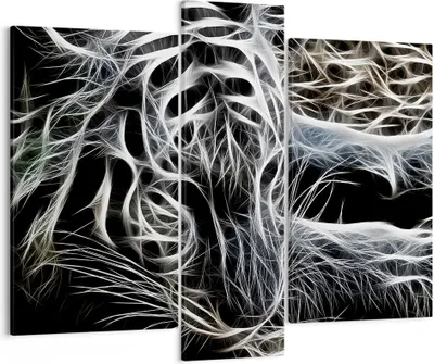Produktbild von Bild auf Leinwand - Leinwandbild - Abstraktion modern - 95x80cm - Wand Bild - Wanddeko - Wandbilder - Leinwanddruck - Bilder - Kunstdruck - Wanddekoration - Leinwand bilder - Wandkunst - CB95x80-3561