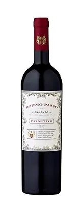 Produktbild von Doppio Passo Salento IGT Primitivo halbtrocken Rotwein aus Italien 750ml