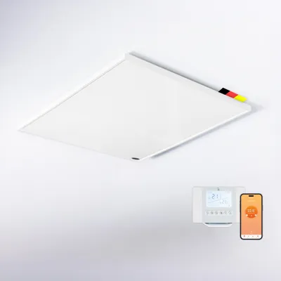 Produktbild von Infrarot-Deckenheizung, 450 Watt - Smart 2.0 Starter-Set - WLAN-Steuerung - Für Wohnräume im Innenbereich