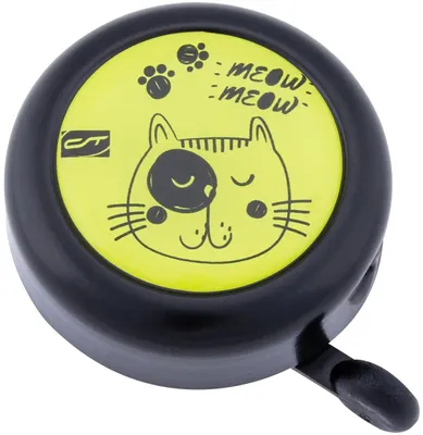 Produktbild von Contec Kinderglocke Kid-A-Rin G Safety Cat Schw/Gelb