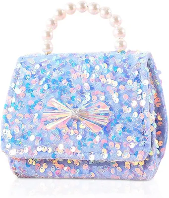 Immagine prodotto di Borsa a tracolla per bambine, piccola, con fiocco
