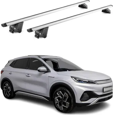 Zdjęcie produktu dla Bagażnik dachowy podstawowy do BYD Atto 3 2022-2025 100 kg aluminium srebrny 2 szt. ABE