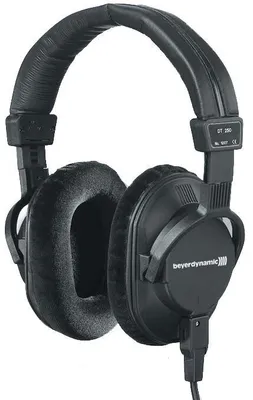 Produktbild von Beyerdynamic DT 250, 250 ohms, ohrumschließend, Kopfband, 100 mW, verkabelt, 3m, Gold