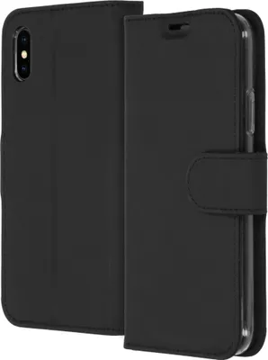 Obrázek produktu pro Accezz Wallet TPU skládací pouzdro iPhone X / Xs - černé