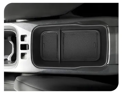 Image de Organisateur de console centrale pour SUV Jeep Avenger, modèles 2023-2026, en plastique ABS