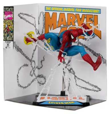 Imagen del producto de Estatua de PVC de Marvel, escala 1/10, Spider-Man (Era Marvel #90), 18 cm