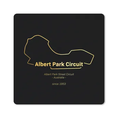 Produktbild von MuchoWow® Mauspad Mousepad Australien - Formel 1 - Rennstrecke 20x20 cm - Mousepads - Maus Mat - Pad - Mausunterlage - Desk Mat - Bureauartikeln