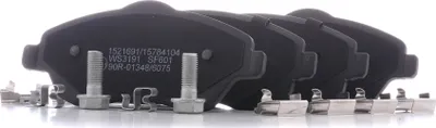 Produktbild von RIDEX Bremsbeläge Satz Vorne für OPEL Corsa C Schrägheck (X01) 402B1388