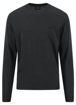 Produktbild von Fynch-Hatton O-Neck, Merino*RWS black XXL