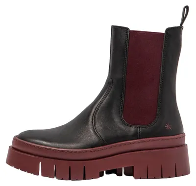 Produktbild von Art Stiefeletten Damen 1954 NAPPA BLACK-BURDEOS/AMBERES Farbe Schwarz
