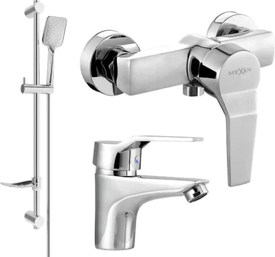 Immagine prodotto di Mexen Caro DF62 set doccia, cromo - 746604DF62-00