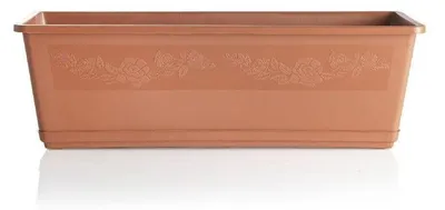 Image de Jardinière - BALCONELLA - 50 cm - Terracotta