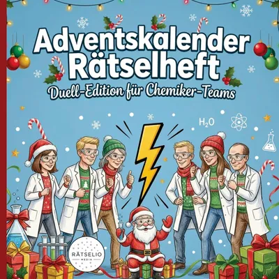 Produktbild von Adventskalender-Rätselheft