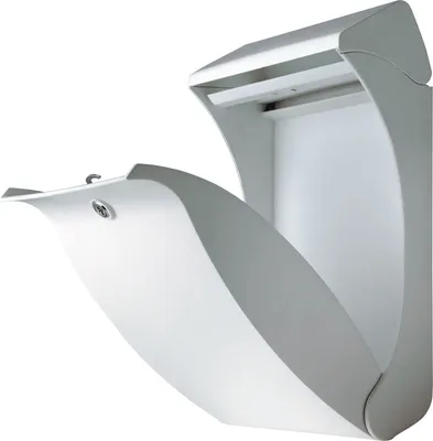 Immagine prodotto di Burg-Wächter 4905 W Cassetta per le lettere a battente - 271 x 419 x 129 mm, bianco, plastica