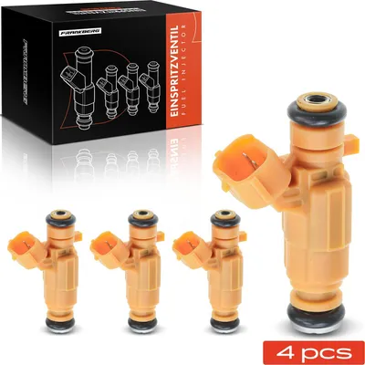 Image de Frankberg 4x Injecteur Buse d'injection pour Citroën C3 II Fiat Peugeot 206 207