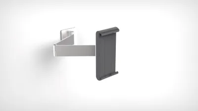 Obrázok produktu pre Durable 893423, Tablet/UMPC, Aktívny držiak, Vnútorný, Strieborná
