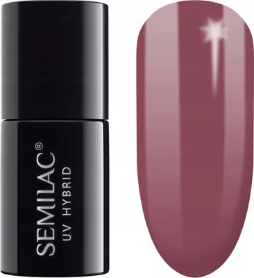 Zdjęcie produktu dla Semilac, Lakier Hybrydowy, 005 Berry Nude, 7 ml