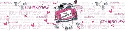 Produktbild von HEYDA Transparentpapier Just Married 204879209