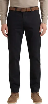 Produktbild von Gardeur Hose mit flacher Vorderpartie grau uni Baumwolle normale Passform