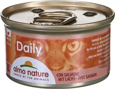 Produktbild von ALMO NATURE Daily Menu Mousse mit Lachs 85 g