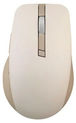 Zdjęcie produktu dla Mysz bezprzewodowa Asus MD200 - optyczna/2.4Ghz dongl/bluetooth/cicha/6 przycisków/4200dpi/beżowa