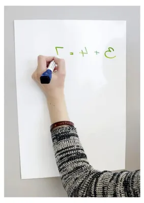Produktbild von Selbstklebende Whiteboard-Folie A3 in Weiß
