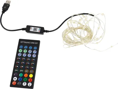 Zdjęcie produktu dla Lampki LED IP65 wodoodporne 27lm RGB dekoracyjne lampki choinkowe z miedzianym przewodem do dekoracji wnętrz i na zewnątrz