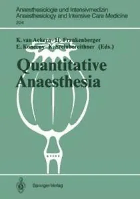 Obrázek produktu pro Quantitative Anaesthesia