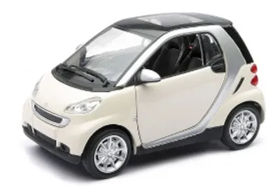 Produktbild von 1:24 D/C Smart Fortwo 2007 Spritzgussmodell, 1 Stück, farblich sortiert